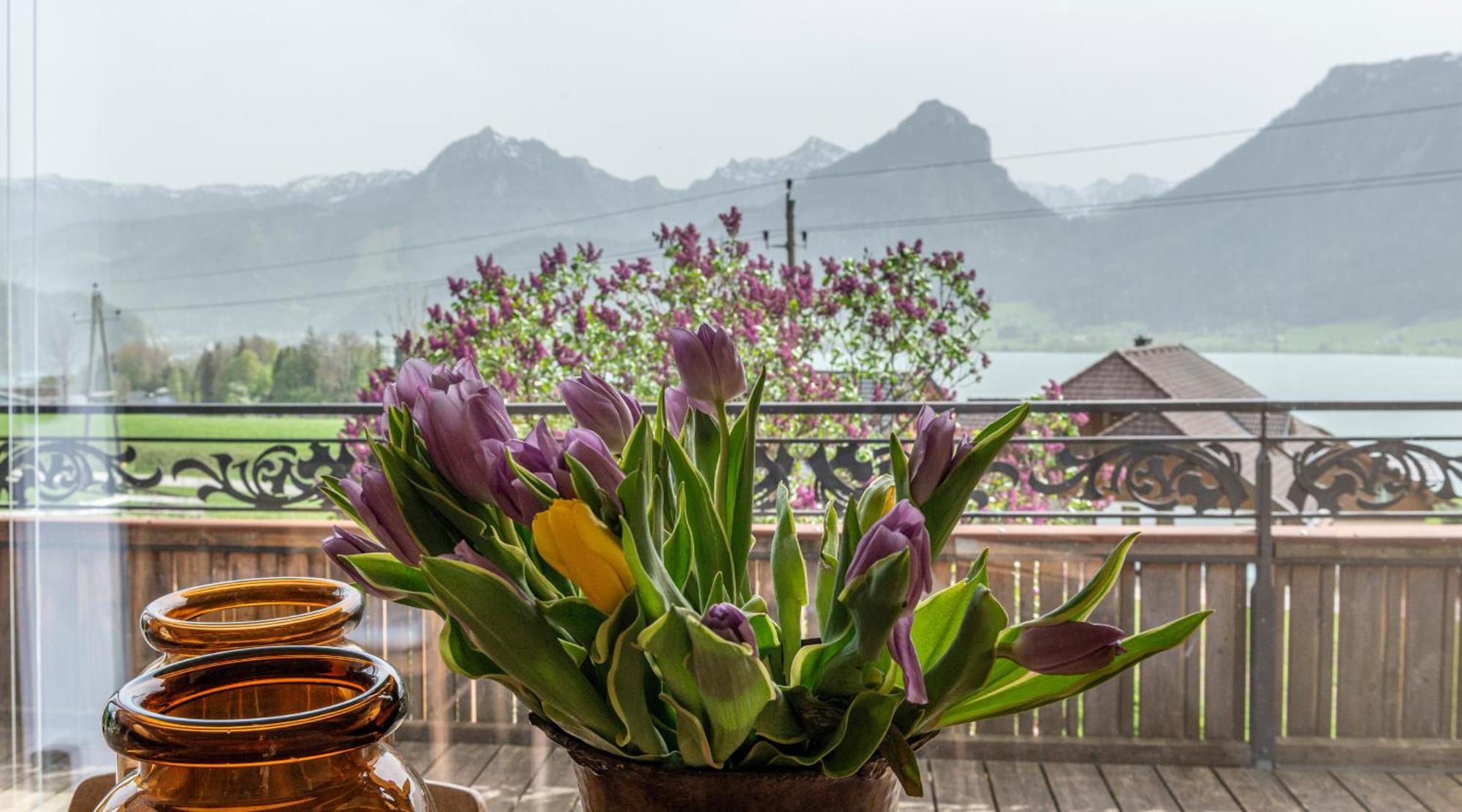 The View Apartment Saint Wolfgang Exterior foto